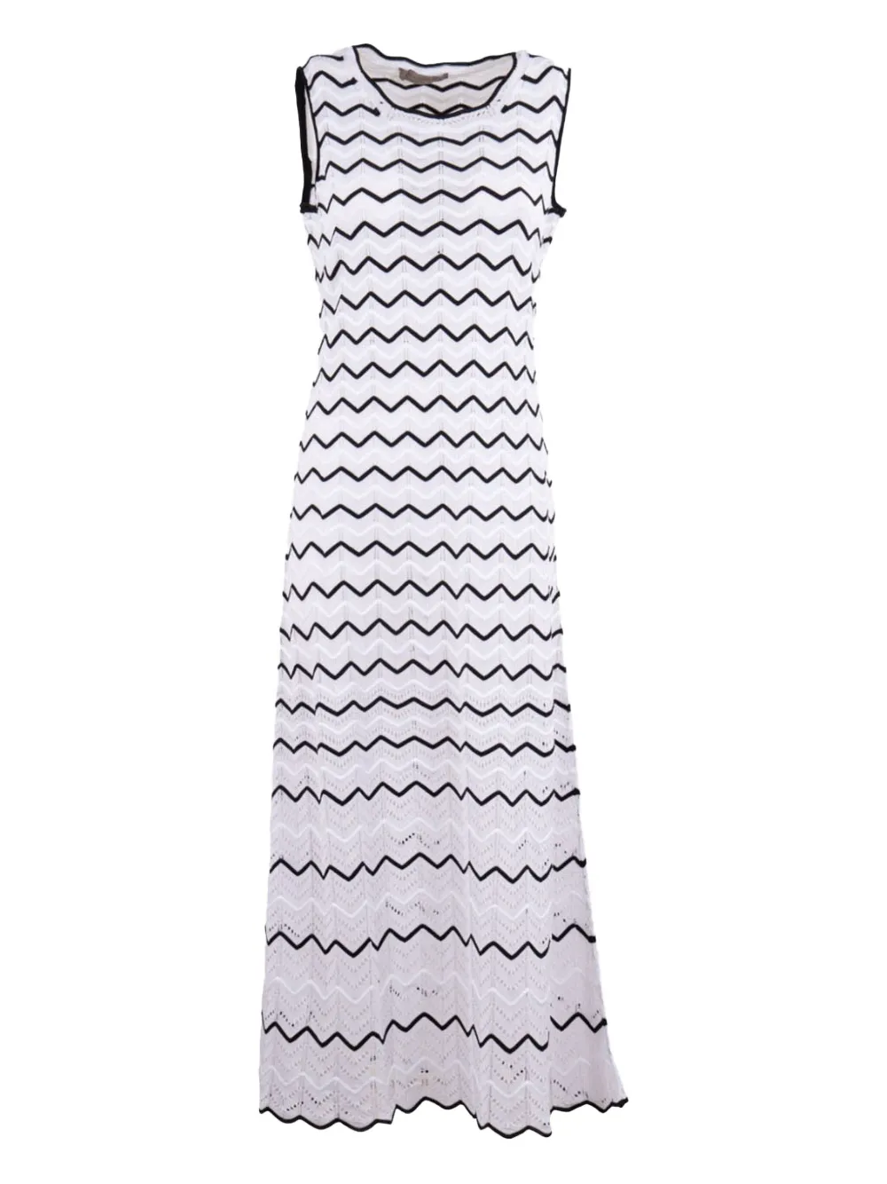 Платье с зигзагообразным узором D.Exterior, белый
Платье с зигзагообразным узором D.Exterior, белый