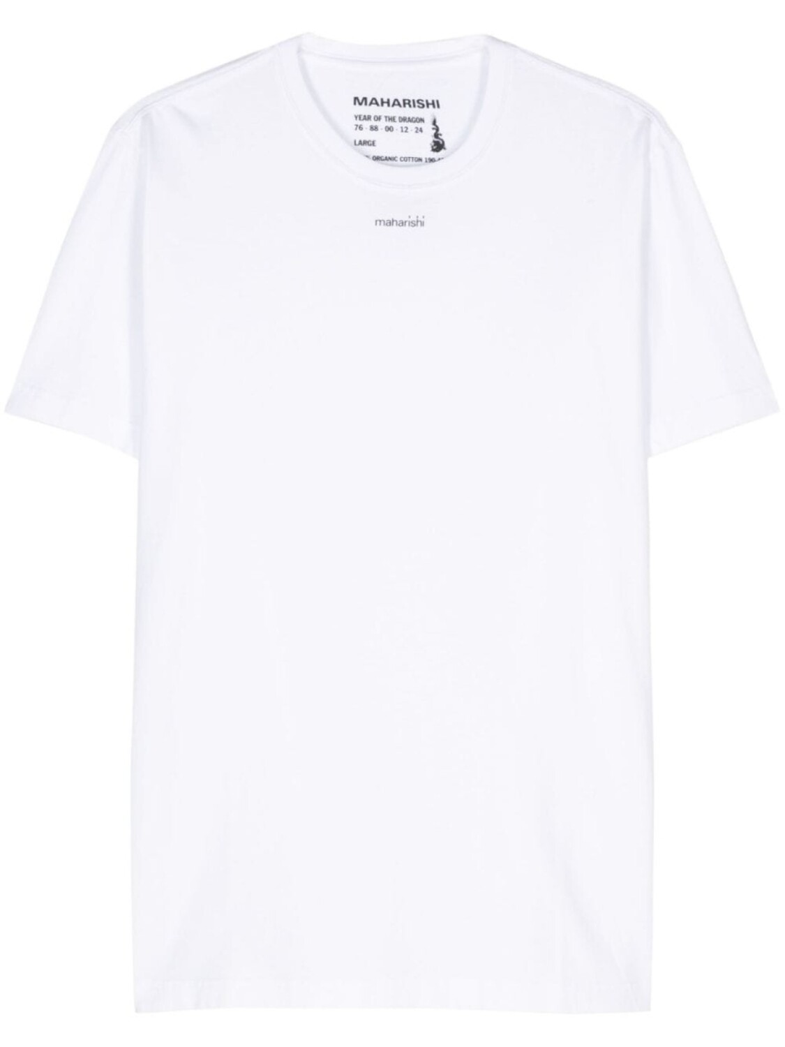 Хлопковая футболка с логотипом Maharishi, белый
Хлопковая футболка с логотипом Maharishi, белый