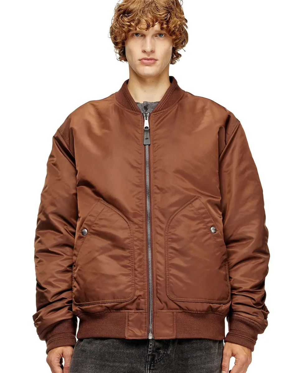 Куртка DIESEL мужская утепленная бомбер Diesel, коричневый
Куртка DIESEL мужская утепленная бомбер Diesel, коричневый