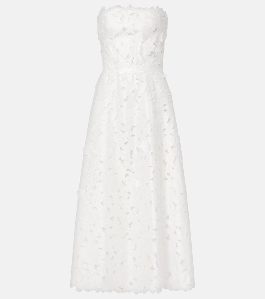 Норина сатиновое кружевное коктейльное платье Costarellos, Off-White
Норина сатиновое кружевное коктейльное платье Costarellos, Off-White