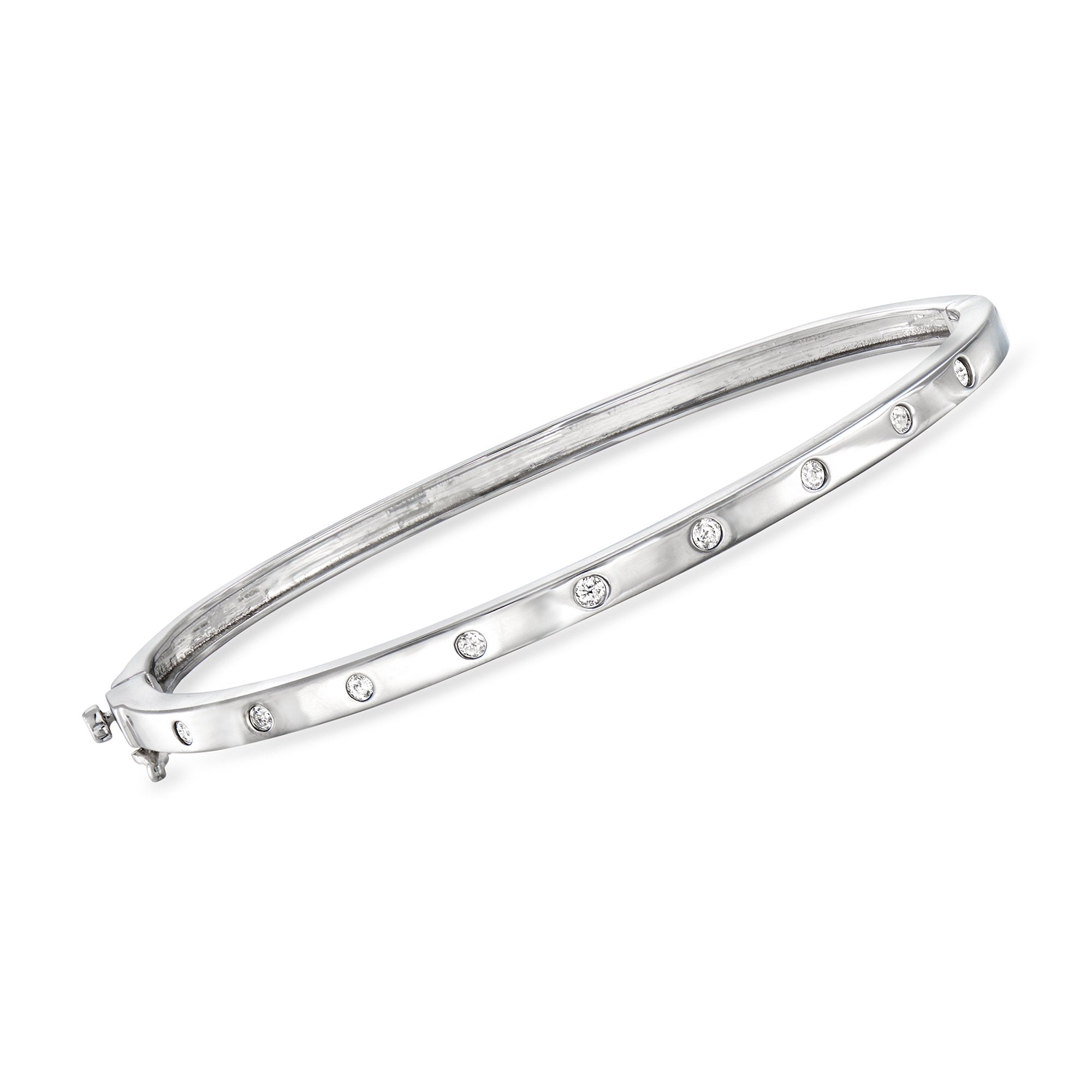 Браслет RS Pure by Ross-Simons Diamond Station из стерлингового серебра Rs Pure, 7 In
Браслет RS Pure by Ross-Simons Diamond Station из стерлингового серебра Rs Pure, 7 In