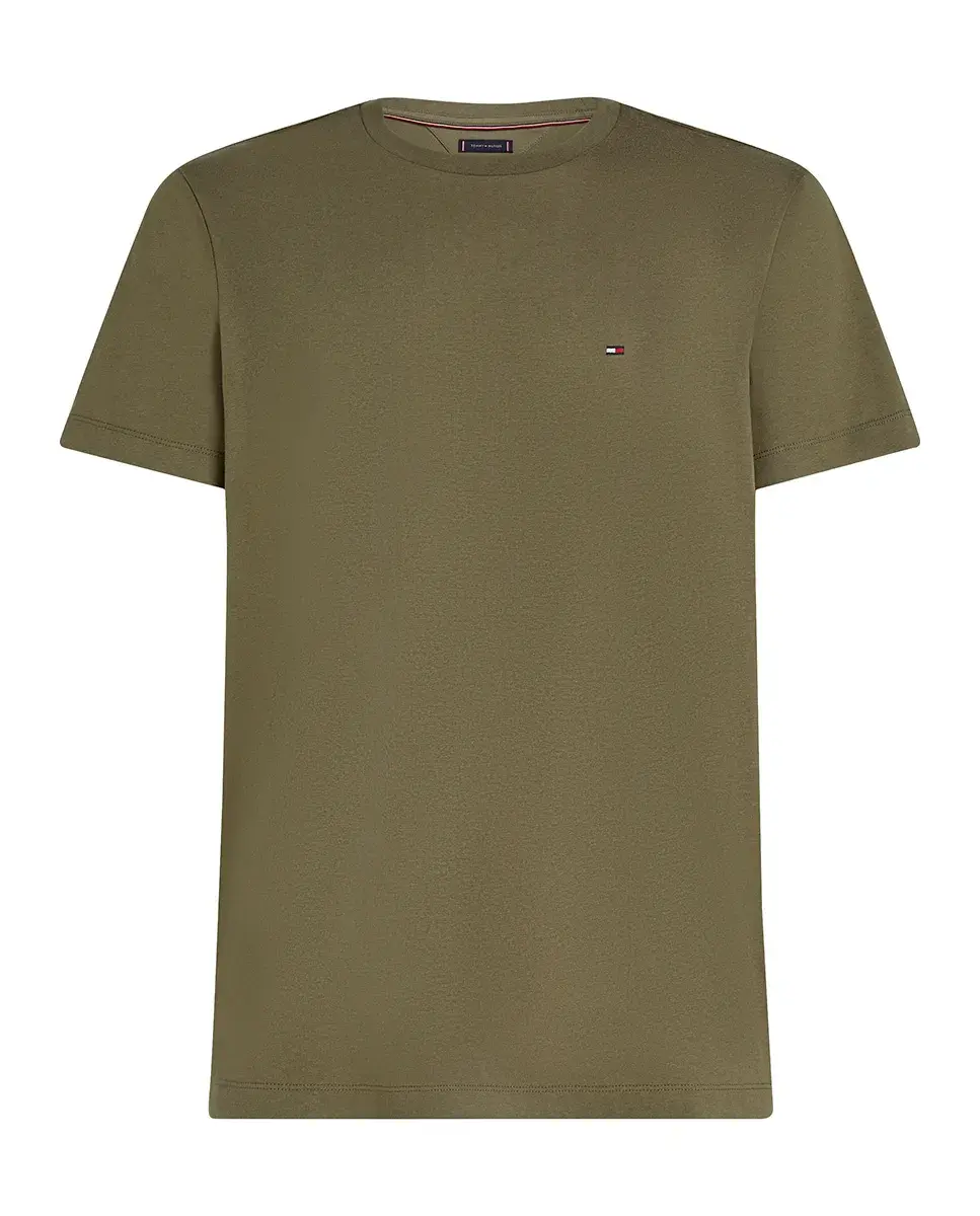 Мужская однотонная футболка с коротким рукавом больших размеров Tommy Hilfiger, военный зеленый
Мужская однотонная футболка с коротким рукавом больших размеров Tommy Hilfiger, военный зеленый