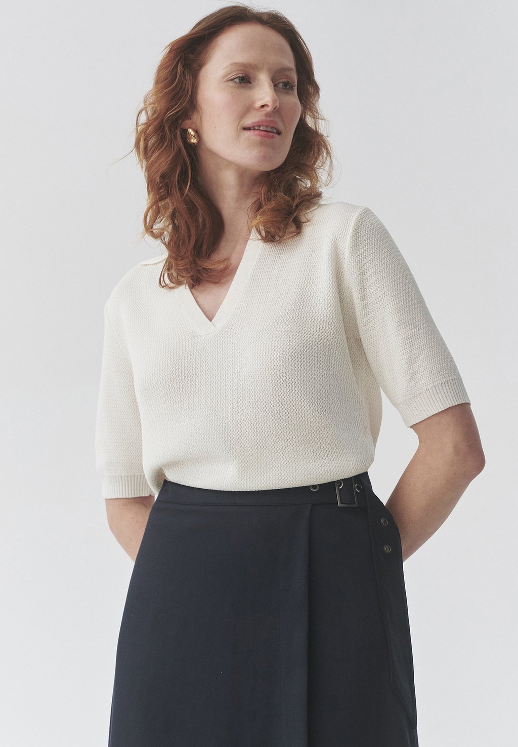 Рубашка поло HAZEL TATUUM, кремовый 
Рубашка поло HAZEL TATUUM, кремовый