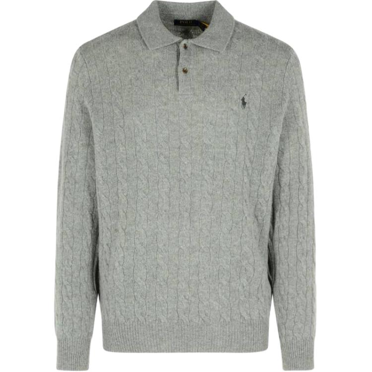 Длинный рукав вязаная поло Polo Ralph Lauren, серый
Длинный рукав вязаная поло Polo Ralph Lauren, серый