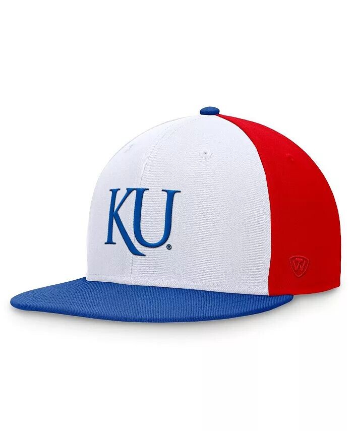 Мужская белая/королевская трехцветная кепка Kansas Jayhawks Heritage Collector Fitted Hat Top of the World
Мужская белая/королевская трехцветная кепка Kansas Jayhawks Heritage Collector Fitted Hat Top of the World