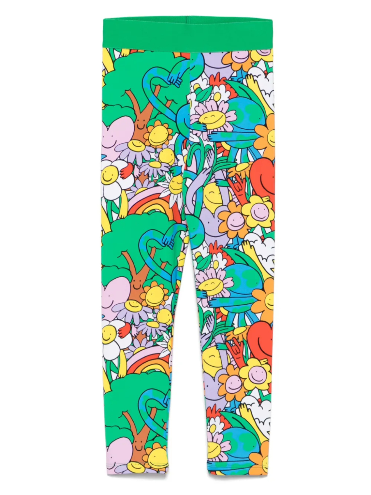 Леггинсы с цветочным принтом Stella McCartney Kids, зеленый
Леггинсы с цветочным принтом Stella McCartney Kids, зеленый