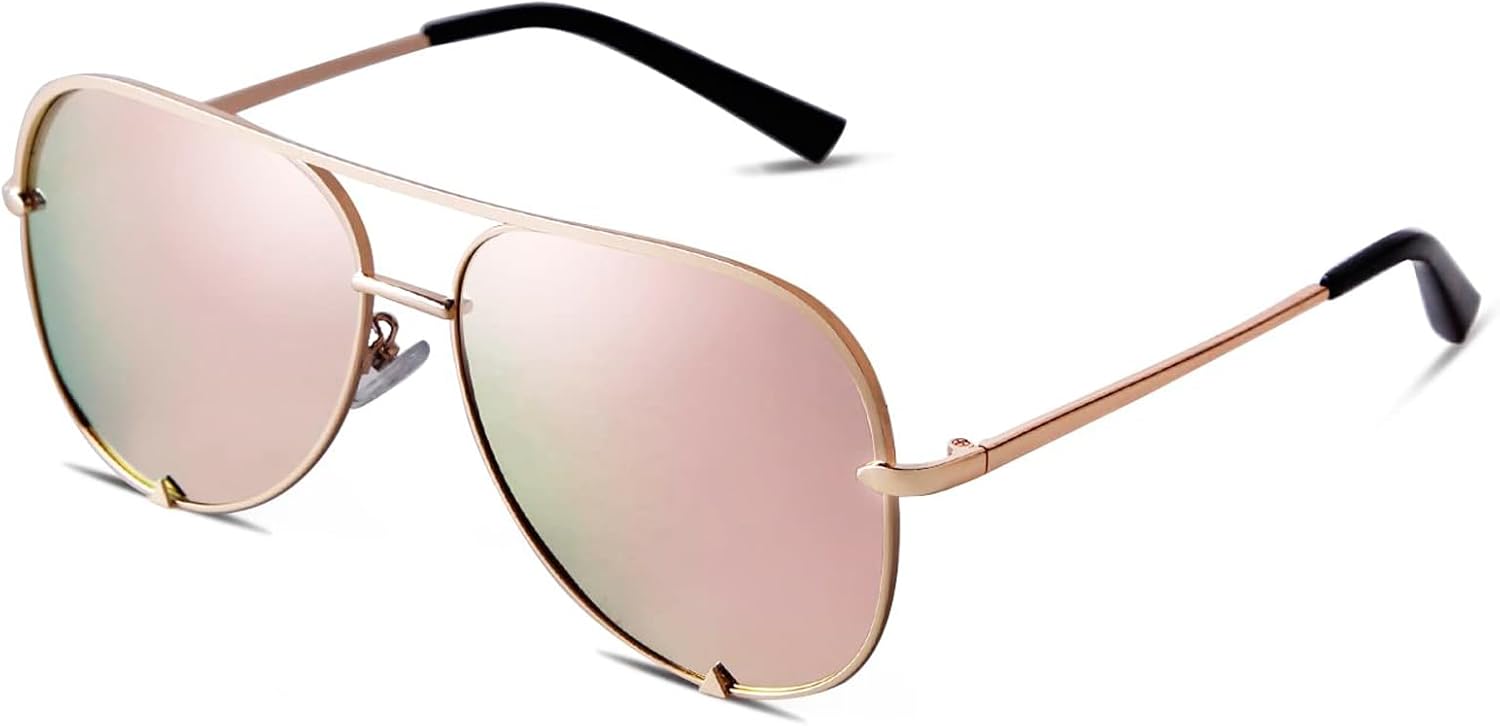 Солнцезащитные очки-авиаторы SORVINO большого размера для женщин и мужчин, модные, в стиле ретро, объемные, черные, с эффектом потертости, классическая защита от УФ-излучения, Gold/Pink Polarized
Солнцезащитные очки-авиаторы SORVINO большого размера для женщин и мужчин, модные, в стиле ретро, объемные, черные, с эффектом потертости, классическая защита от УФ-излучения, Gold/Pink Polarized