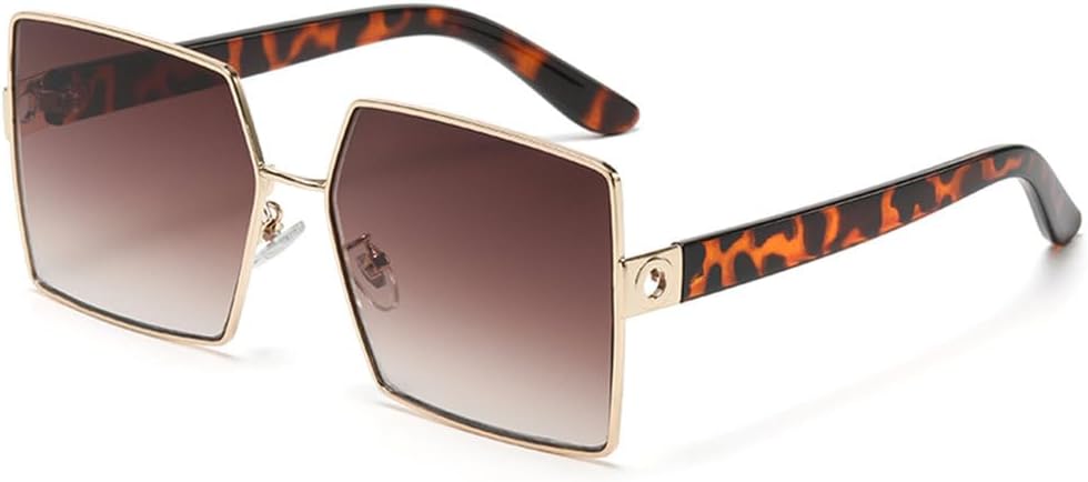 Большие солнцезащитные очки для женщин, винтажные металлические солнцезащитные очки для мужчин, ретро-очки с плоской верхней частью, защита от ультрафиолета UV400 TYUVIVO, Leopard
Большие солнцезащитные очки для женщин, винтажные металлические солнцезащитные очки для мужчин, ретро-очки с плоской верхней частью, защита от ультрафиолета UV400 TYUVIVO, Leopard