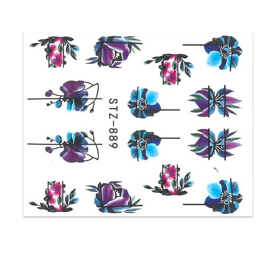 Водные наклейки для ногтей, STZ 889 MollyLac, Molly Lac
Водные наклейки для ногтей, STZ 889 MollyLac, Molly Lac