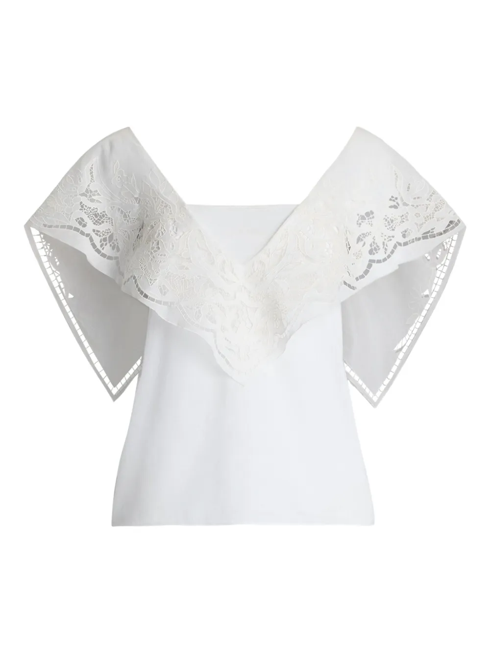 Топ с кружевом Ralph Lauren Collection, белый
Топ с кружевом Ralph Lauren Collection, белый