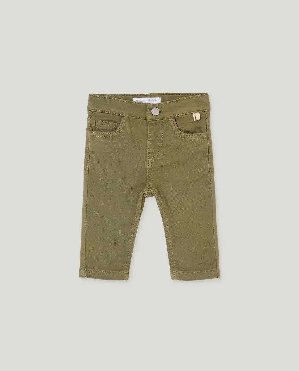 Прямые флисовые штаны для маленького мальчика Baby El Corte Inglés, зеленый
Прямые флисовые штаны для маленького мальчика Baby El Corte Inglés, зеленый