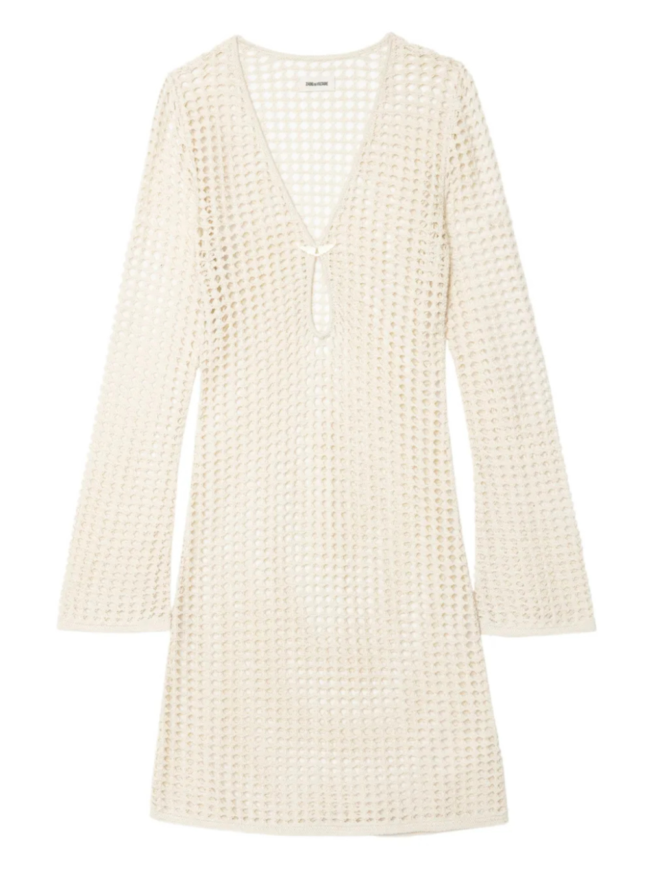 Платье мини Zadig&Voltaire Ranyra, белый 
Платье мини Zadig&Voltaire Ranyra, белый