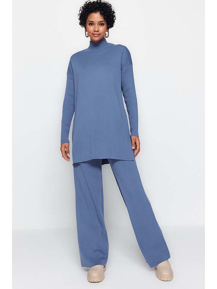 Свитер trendyol, синий
Свитер trendyol, синий