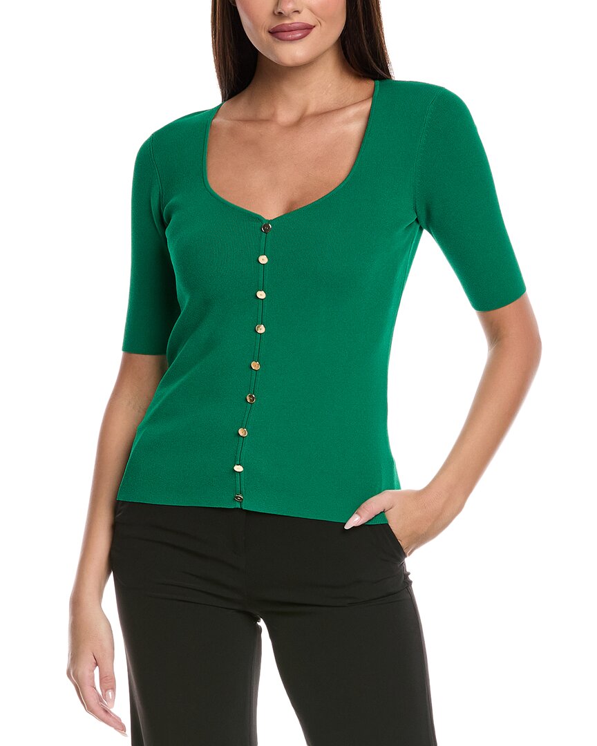 Эли Тахари Свитер с вырезом лодочкой Elie Tahari, зеленый
Эли Тахари Свитер с вырезом лодочкой Elie Tahari, зеленый