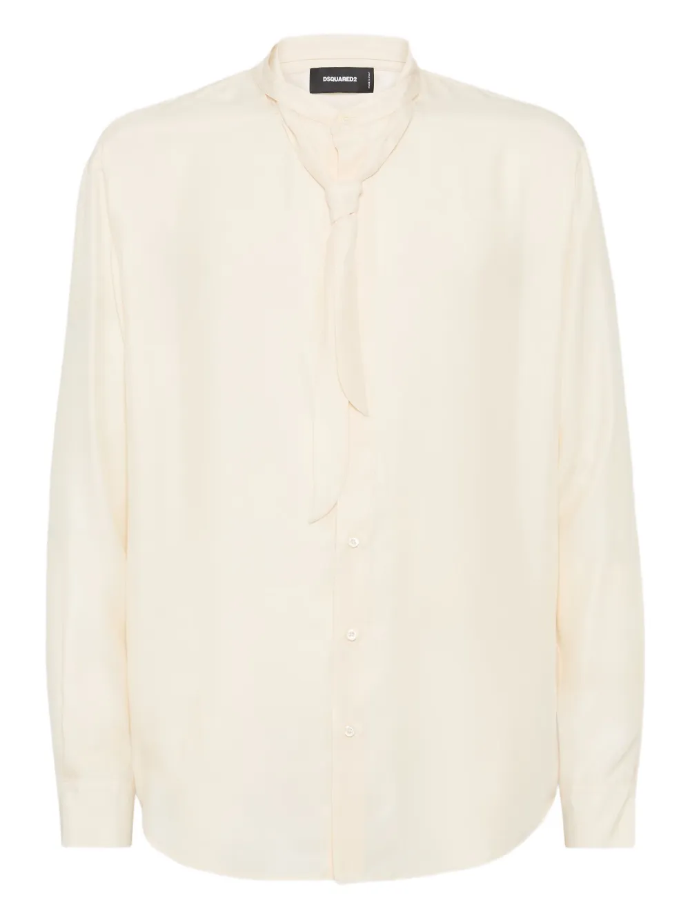 Атласная рубашка на пуговицах DSQUARED2, нейтральный
Атласная рубашка на пуговицах DSQUARED2, нейтральный