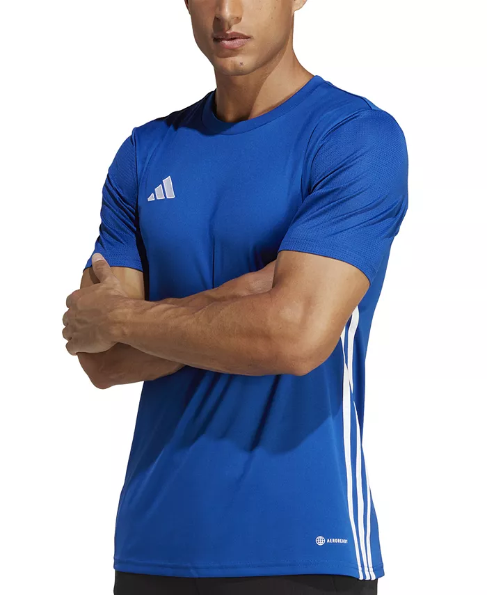 Мужская футболка Tabela 23 Slim-Fit Performance adidas, синий
Мужская футболка Tabela 23 Slim-Fit Performance adidas, синий