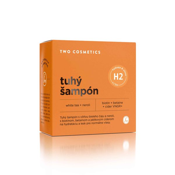 Твердый шампунь с биотином, ароматом нероли и белым чаем, 60 г Two Cosmetics Hydrate&Shine
Твердый шампунь с биотином, ароматом нероли и белым чаем, 60 г Two Cosmetics Hydrate&Shine