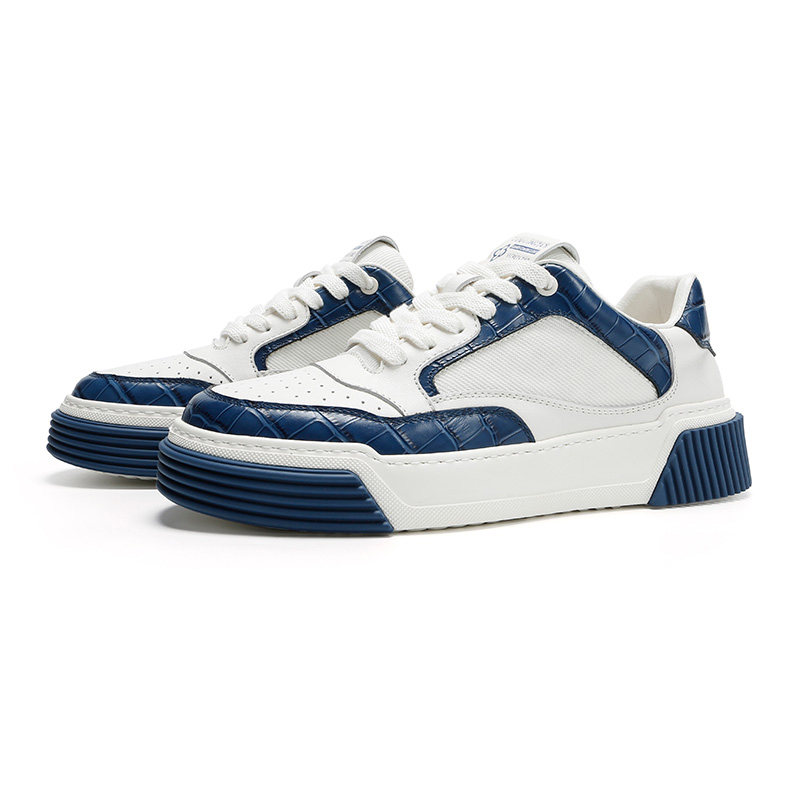 ZUOSAISI Водонепроницаемые легкие дышащие низкие скейтбордские кроссовки мужские бело-синие, цвет White Blue
ZUOSAISI Водонепроницаемые легкие дышащие низкие скейтбордские кроссовки мужские бело-синие, цвет White Blue