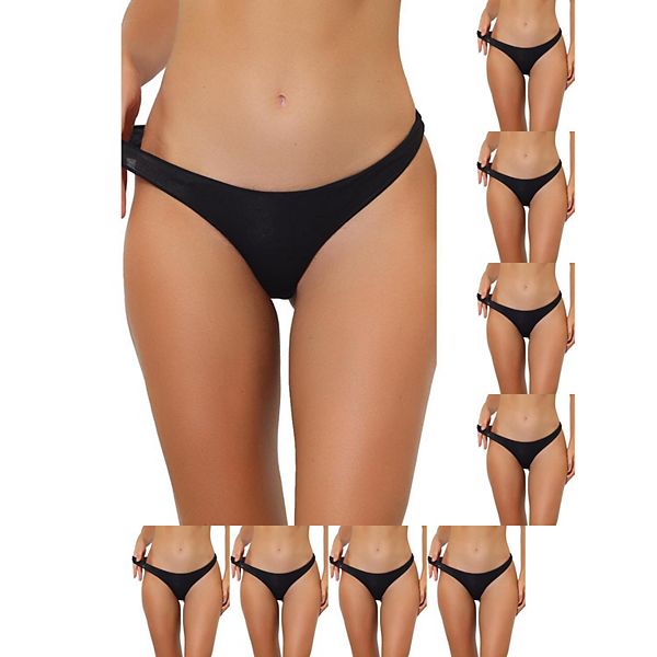 9 пар женского белья low-waist bikini спортивные впитывающие влагу стринги Inspire Chic, Black
9 пар женского белья low-waist bikini спортивные впитывающие влагу стринги Inspire Chic, Black