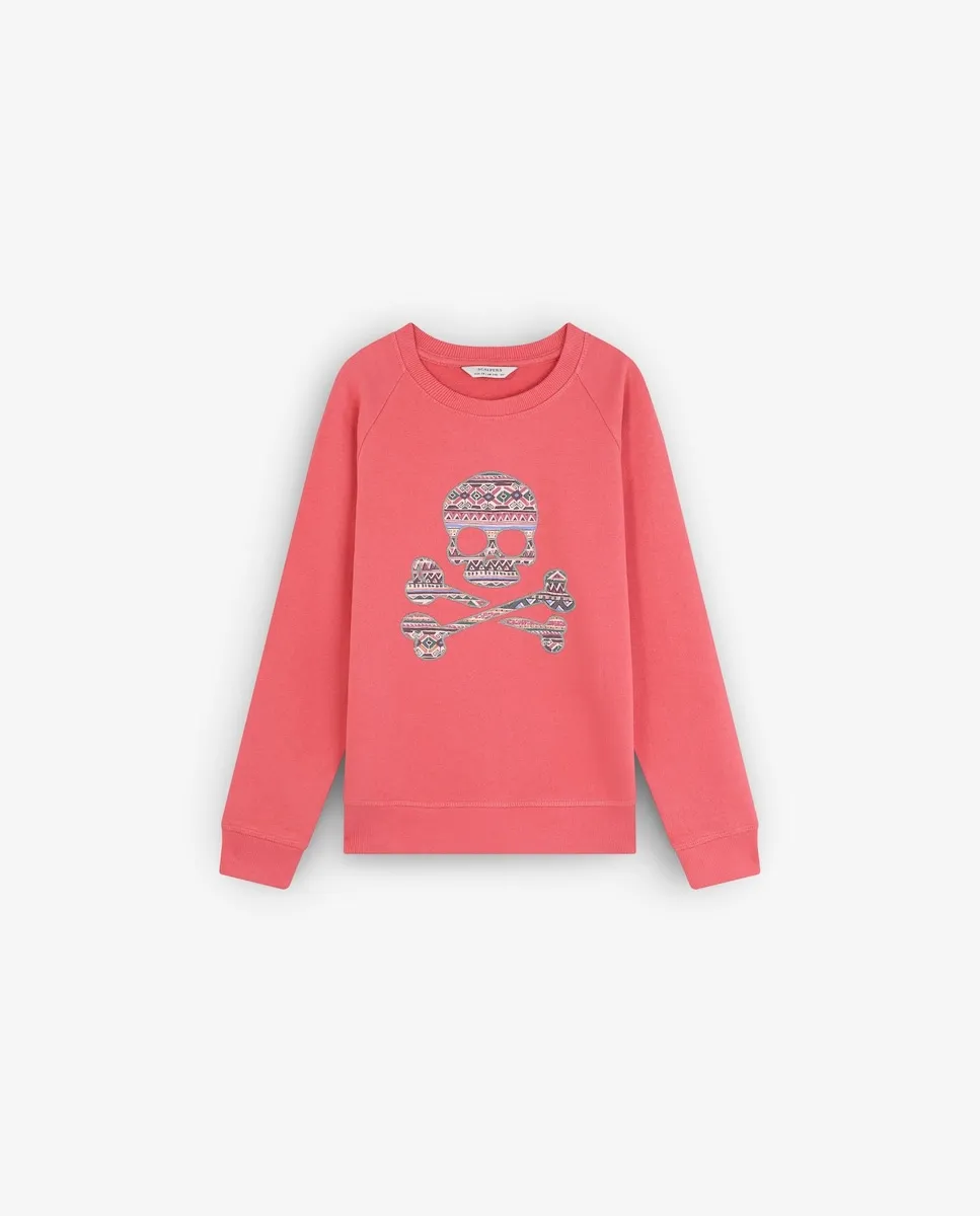 Детская хлопковая толстовка с черепом Scalpers, малиновый
Детская хлопковая толстовка с черепом Scalpers, малиновый