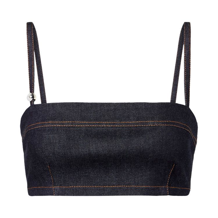 Топ Jacquemus Le Bandeau Bisou De-Nimes, Dark Navy
Топ Jacquemus Le Bandeau Bisou De-Nimes, Dark Navy