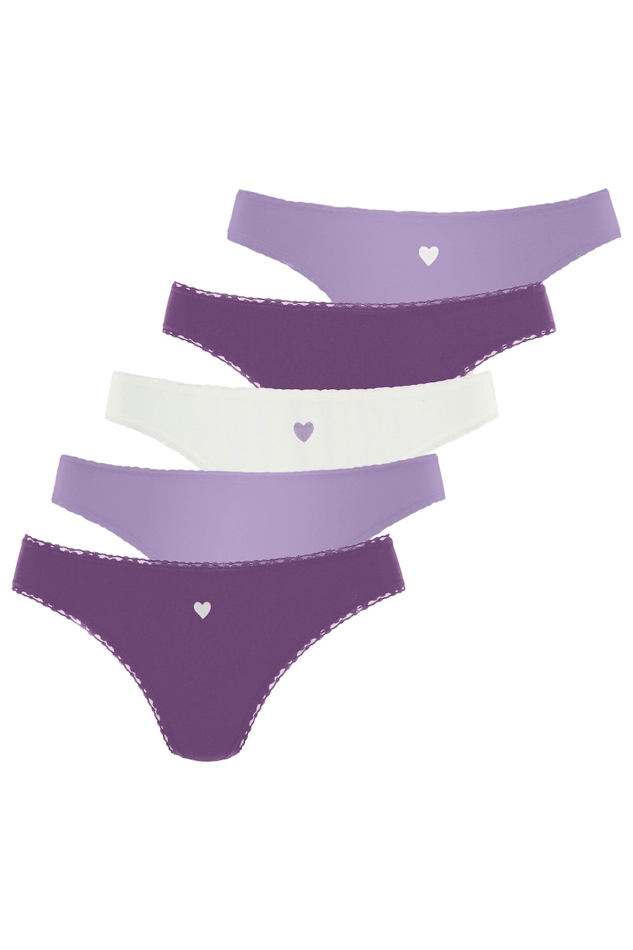 Стринги LASCANA, фиолетовый/сиреневый/белый
Стринги LASCANA, фиолетовый/сиреневый/белый