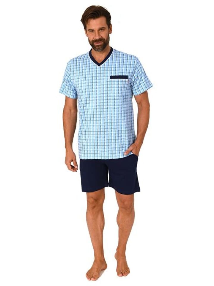 Пижама NORMANN kurzarm Shorty, голубой
Пижама NORMANN kurzarm Shorty, голубой