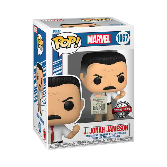 Funko POP! Marvel, коллекционная фигурка, Дж. Джона Джеймсон, специальное издание
Funko POP! Marvel, коллекционная фигурка, Дж. Джона Джеймсон, специальное издание