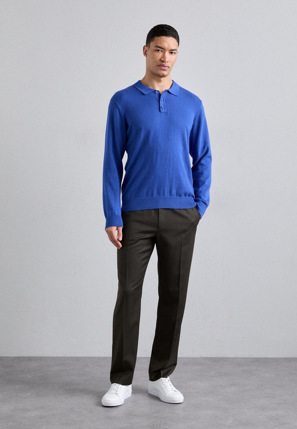 Рубашка поло LONG SLEEVE KNITID, синий
Рубашка поло LONG SLEEVE KNITID, синий