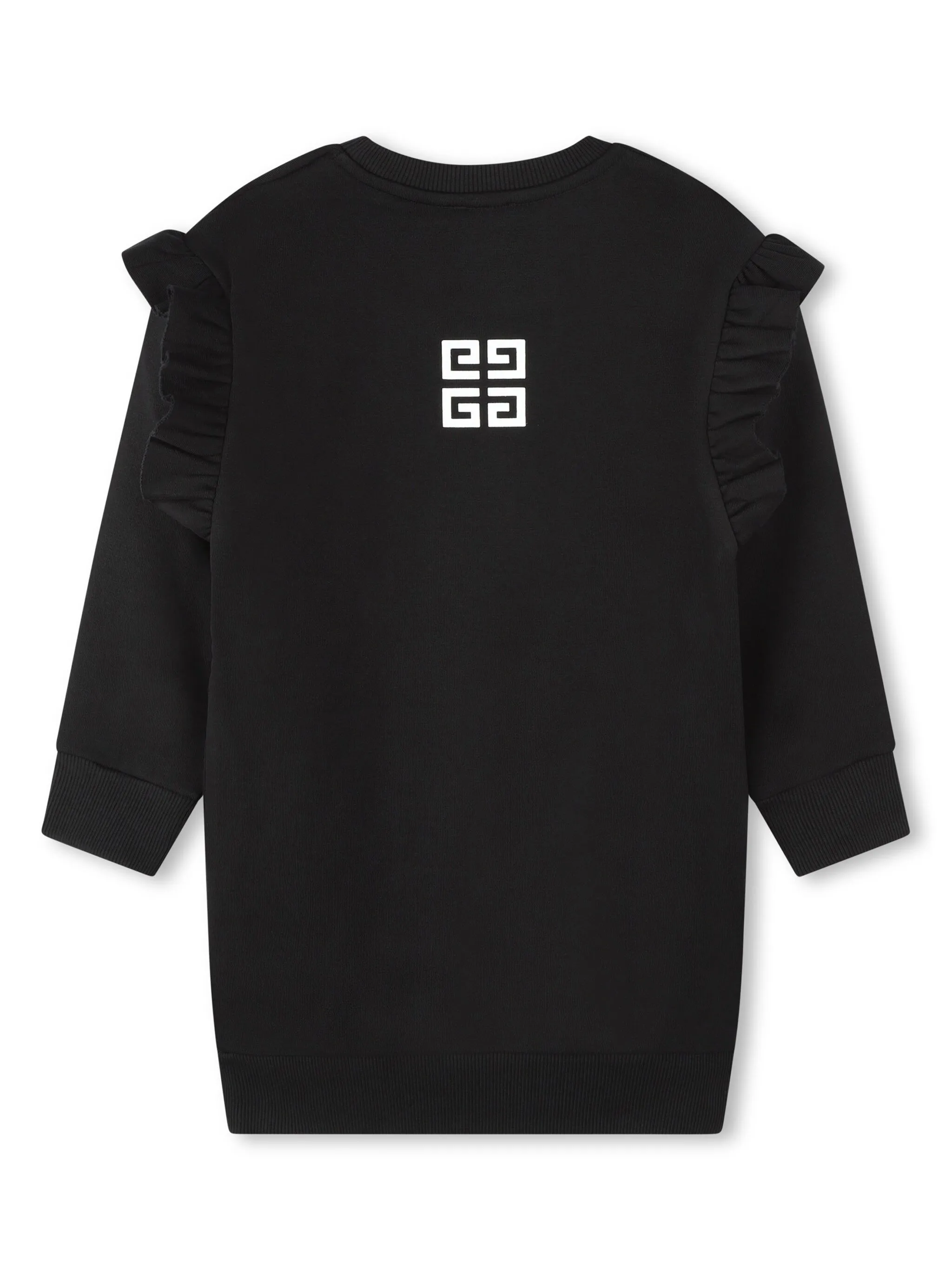 Платье с оборками и логотипом Givenchy Kids, черный
Платье с оборками и логотипом Givenchy Kids, черный