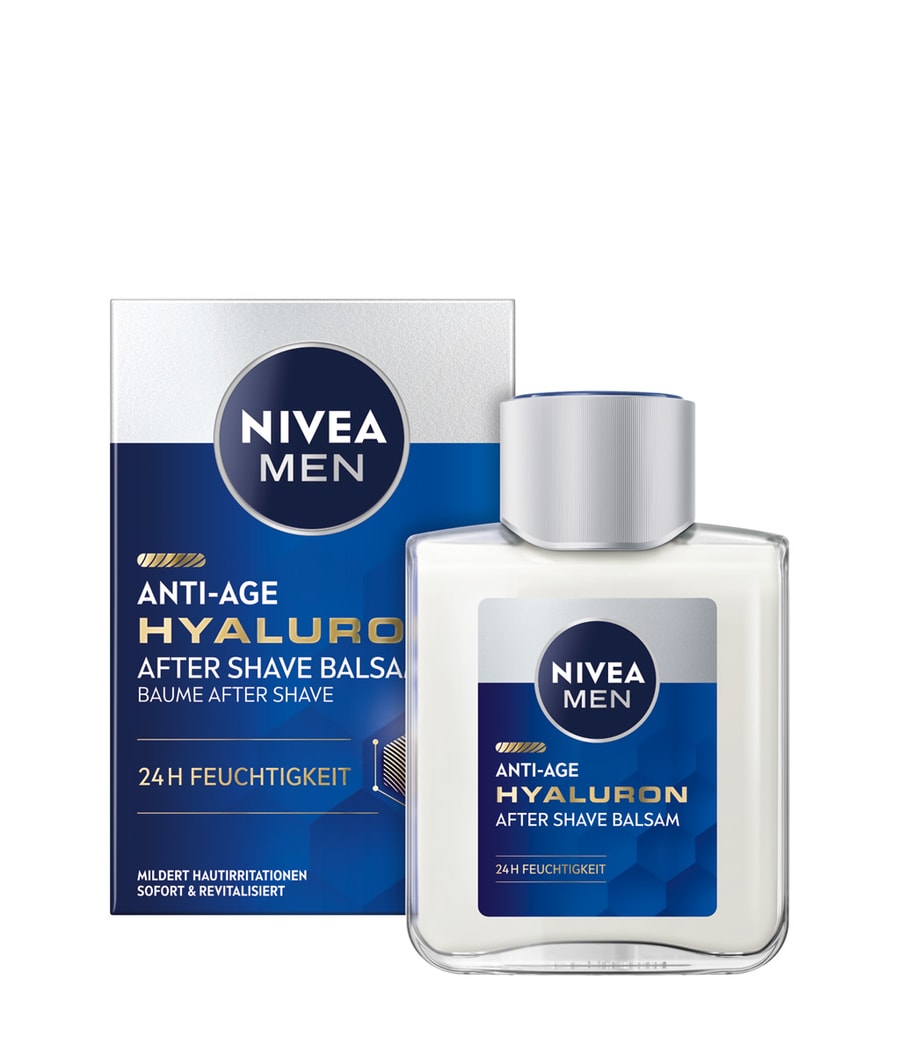 Бальзам после бритья NIVEA MEN Anti-Age Hyaluron, 100 ml
Бальзам после бритья NIVEA MEN Anti-Age Hyaluron, 100 ml