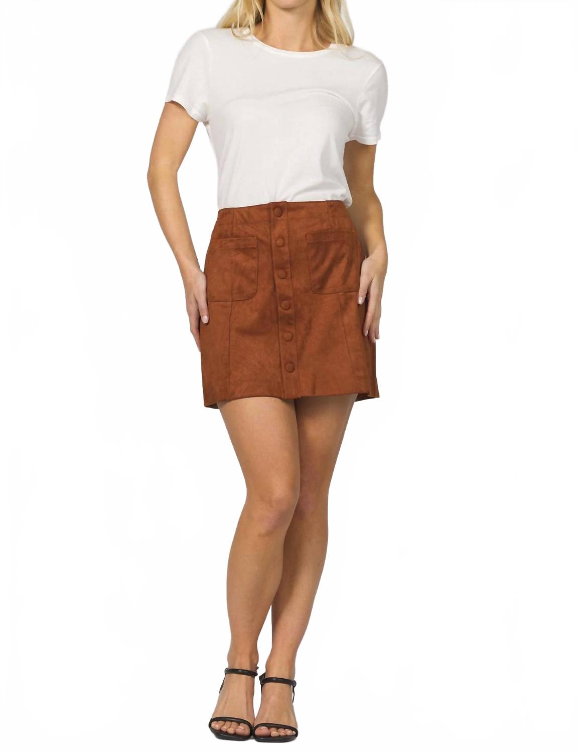 DEAR JOHN DENIM Мини-юбка Quinn шоколадного цвета
DEAR JOHN DENIM Мини-юбка Quinn шоколадного цвета