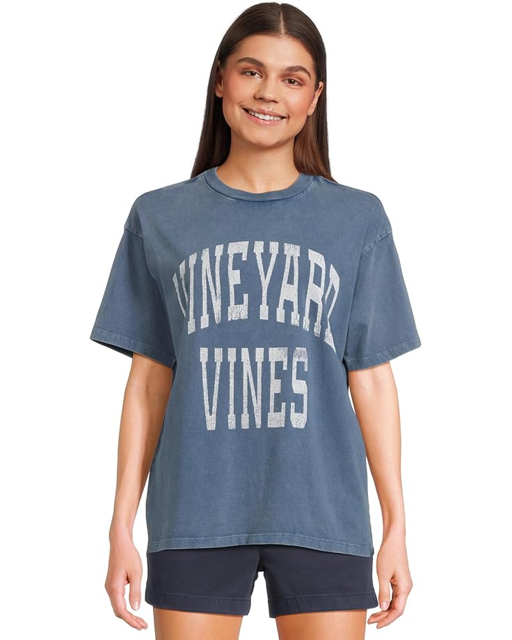 Футболка Vineyard Vines Drift Dye Vineyard Vines Boyfriend Tee, цвет Moonshine 
Футболка Vineyard Vines Drift Dye Vineyard Vines Boyfriend Tee, цвет Moonshine