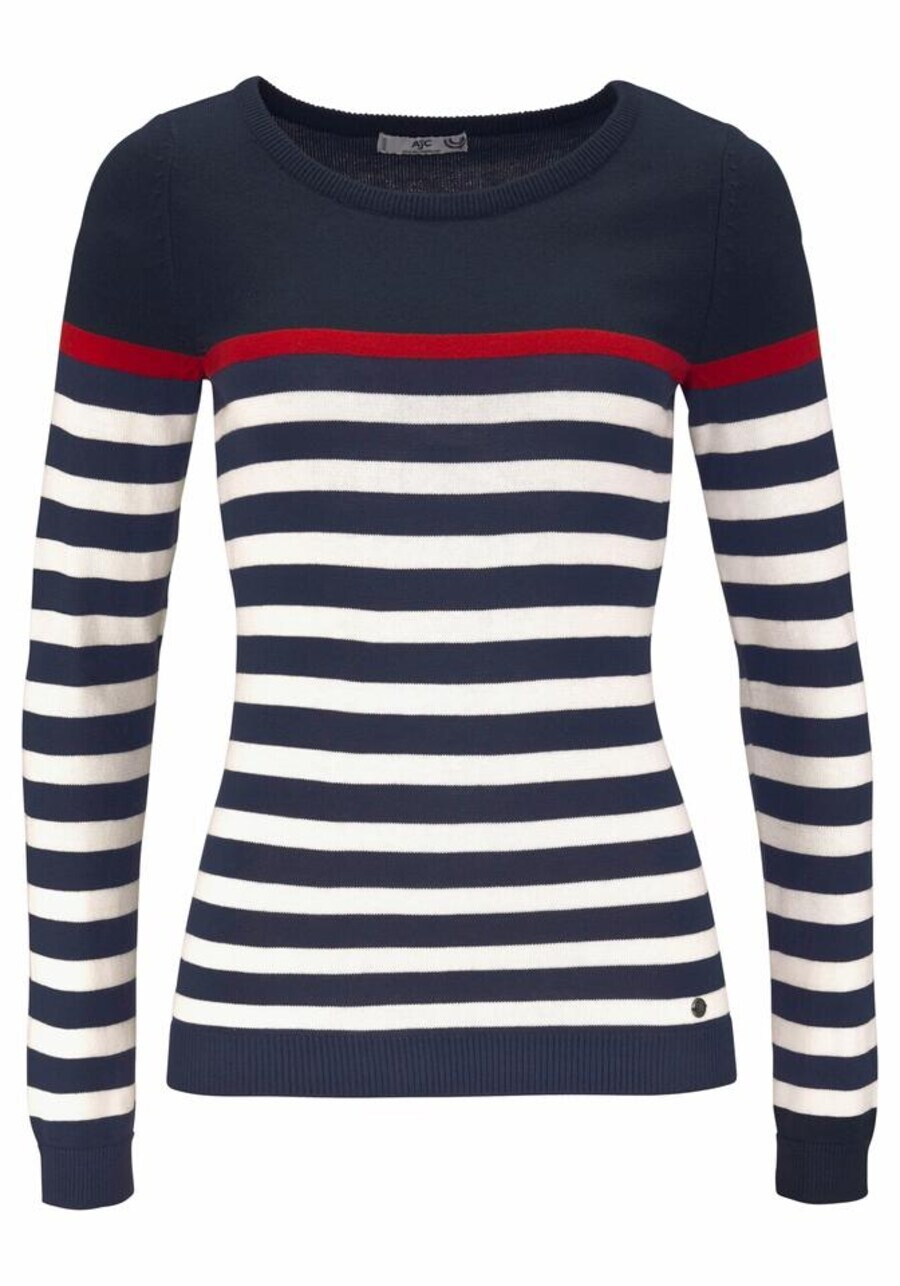 Тонкий вязаный свитер AJC Sweater, морской синий
Тонкий вязаный свитер AJC Sweater, морской синий