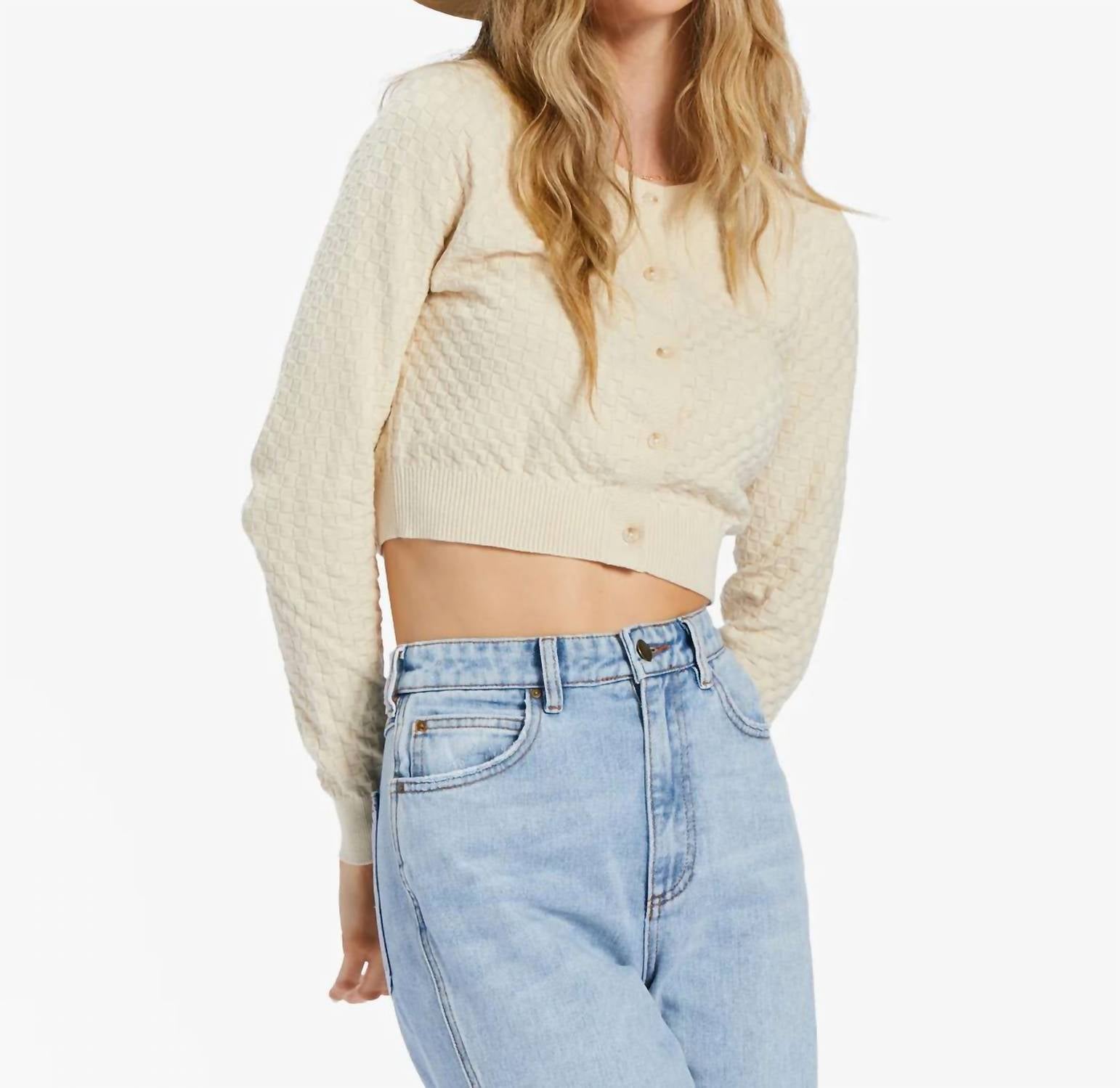 Белая укороченная кардиган-накидка She Dances Billabong
Белая укороченная кардиган-накидка She Dances Billabong