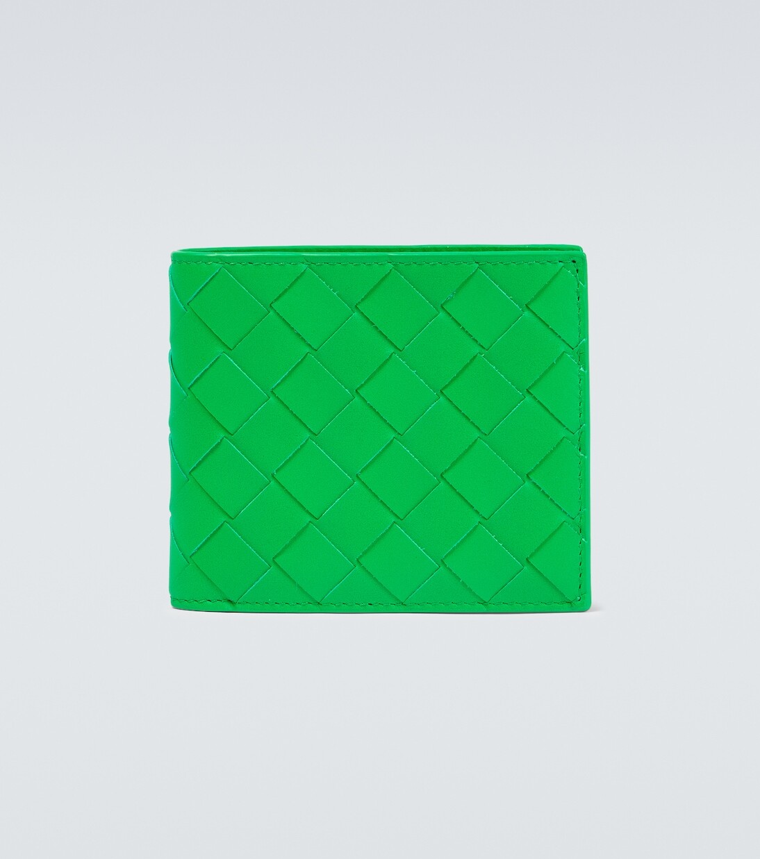 Двойной кожаный кошелек Bottega Veneta, зеленый
Двойной кожаный кошелек Bottega Veneta, зеленый