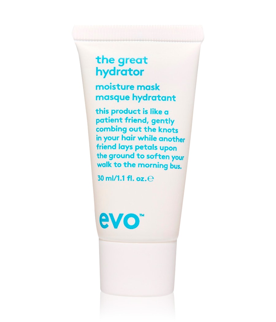 Маска для волос evo The Great Hydrator Moisture Mask, 30 ml
Маска для волос evo The Great Hydrator Moisture Mask, 30 ml