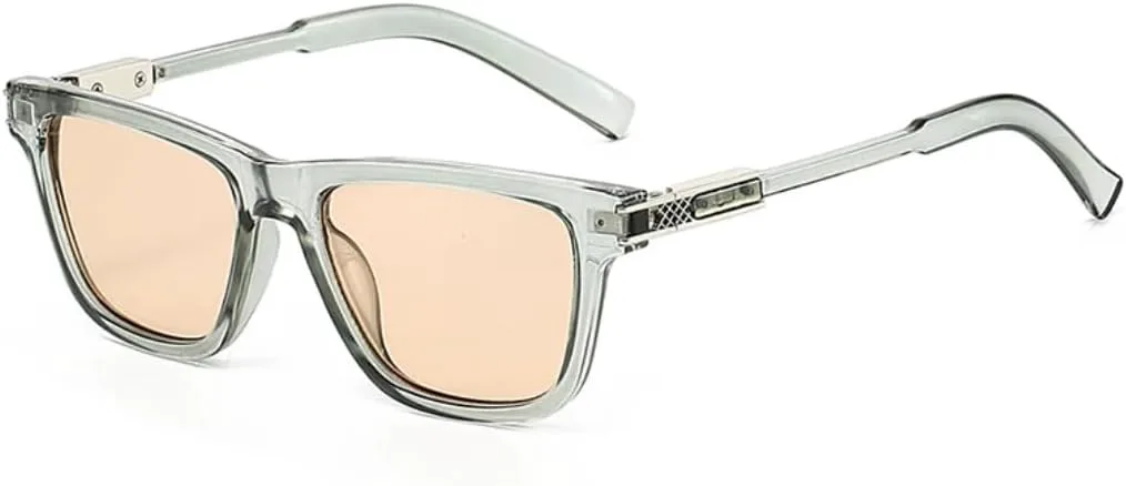 Ретро квадратные солнцезащитные очки для женщин, градиентные, защита от УФ-излучения UV400, модные для мужчин, для активного отдыха, в стиле панк TVTBBVV, Black Grey
Ретро квадратные солнцезащитные очки для женщин, градиентные, защита от УФ-излучения UV400, модные для мужчин, для активного отдыха, в стиле панк TVTBBVV, Black Grey