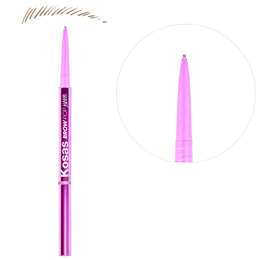 Карандаш для бровей Brow Pop Nano Ultra-Fine Detailing + Feathering Kosas, 0.001 oz /0.03 g, Soft Brown
Карандаш для бровей Brow Pop Nano Ultra-Fine Detailing + Feathering Kosas, 0.001 oz /0.03 g, Soft Brown
