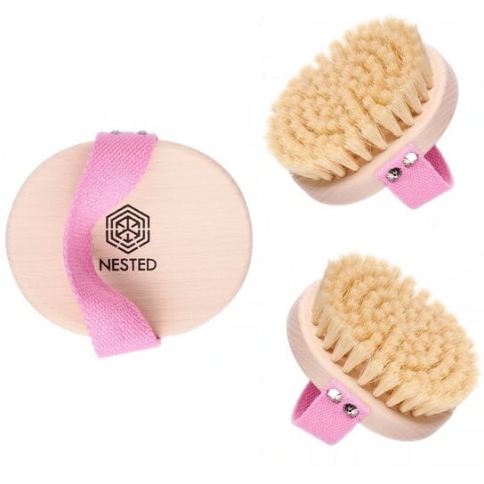 Щетка для сухого массажа вложенная агава Tampico короткая розовая, inna
Щетка для сухого массажа вложенная агава Tampico короткая розовая, inna