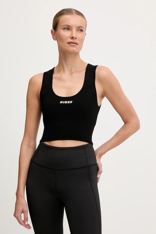 Топ из смесовой шерсти FLAMINIA Guess, черный
Топ из смесовой шерсти FLAMINIA Guess, черный