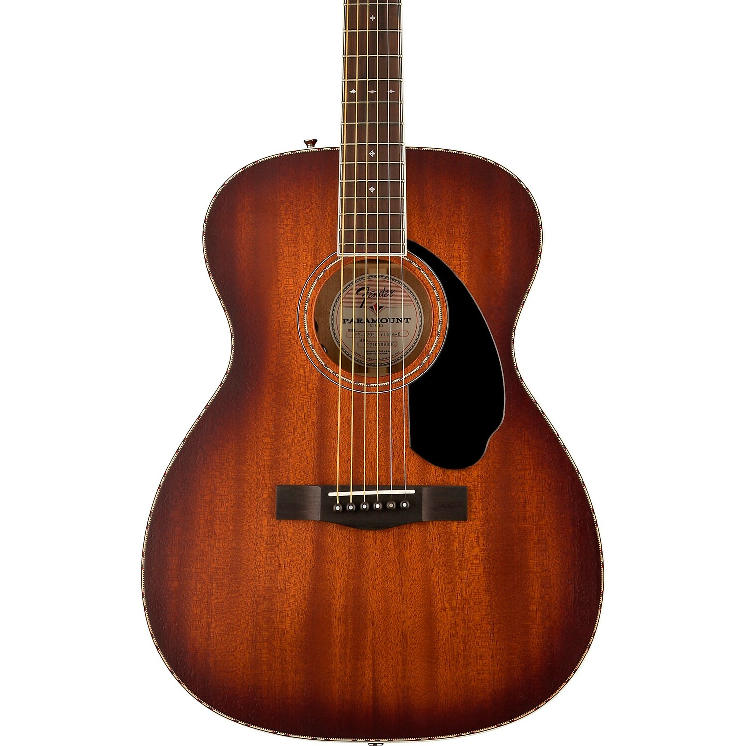 Акустически-электрическая гитара Fender Paramount PO-220E Orchestra Aged Cognac Burst 
Акустически-электрическая гитара Fender Paramount PO-220E Orchestra Aged Cognac Burst