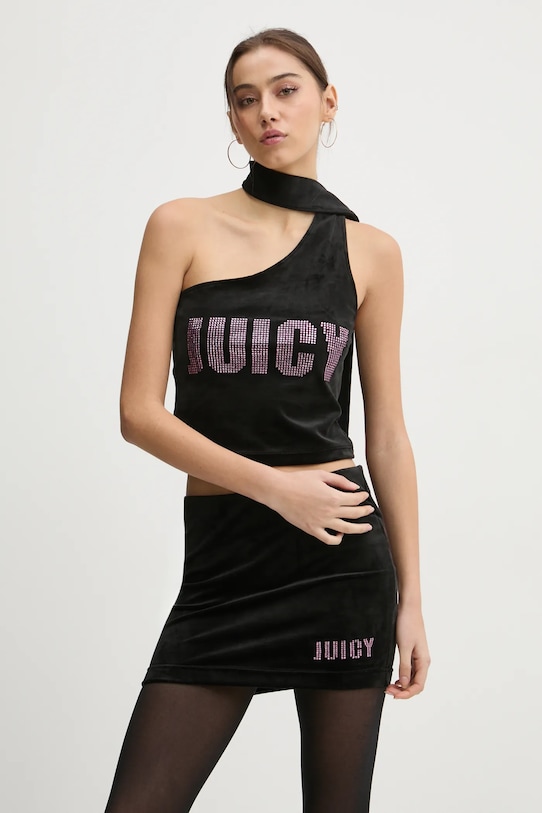Топ Juicy Couture, черный 
Топ Juicy Couture, черный