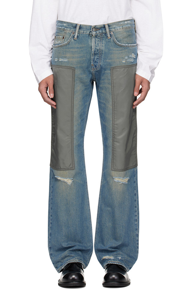 Acne Studios Синие джинсы стандартного кроя 2010 года
Acne Studios Синие джинсы стандартного кроя 2010 года