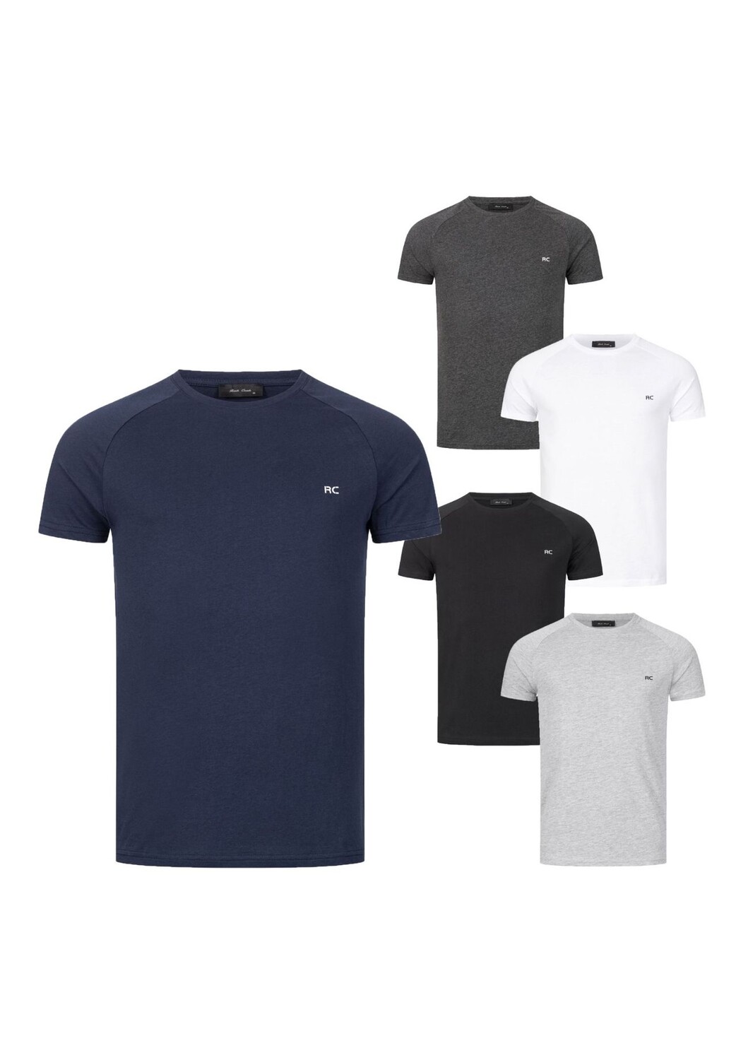 НАБОР ФУТБОЛОК (5 ПАКЕТОВ) — базовая футболка стандартного кроя Rock Creek, цвет Mehrfarbig
НАБОР ФУТБОЛОК (5 ПАКЕТОВ) — базовая футболка стандартного кроя Rock Creek, цвет Mehrfarbig