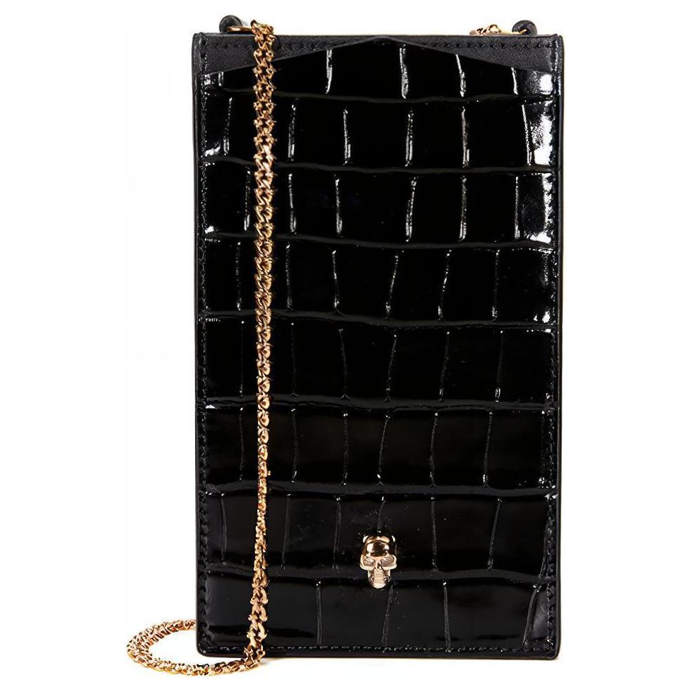 Alexander McQueen Чехол для телефона с тиснением в виде черепа
Alexander McQueen Чехол для телефона с тиснением в виде черепа