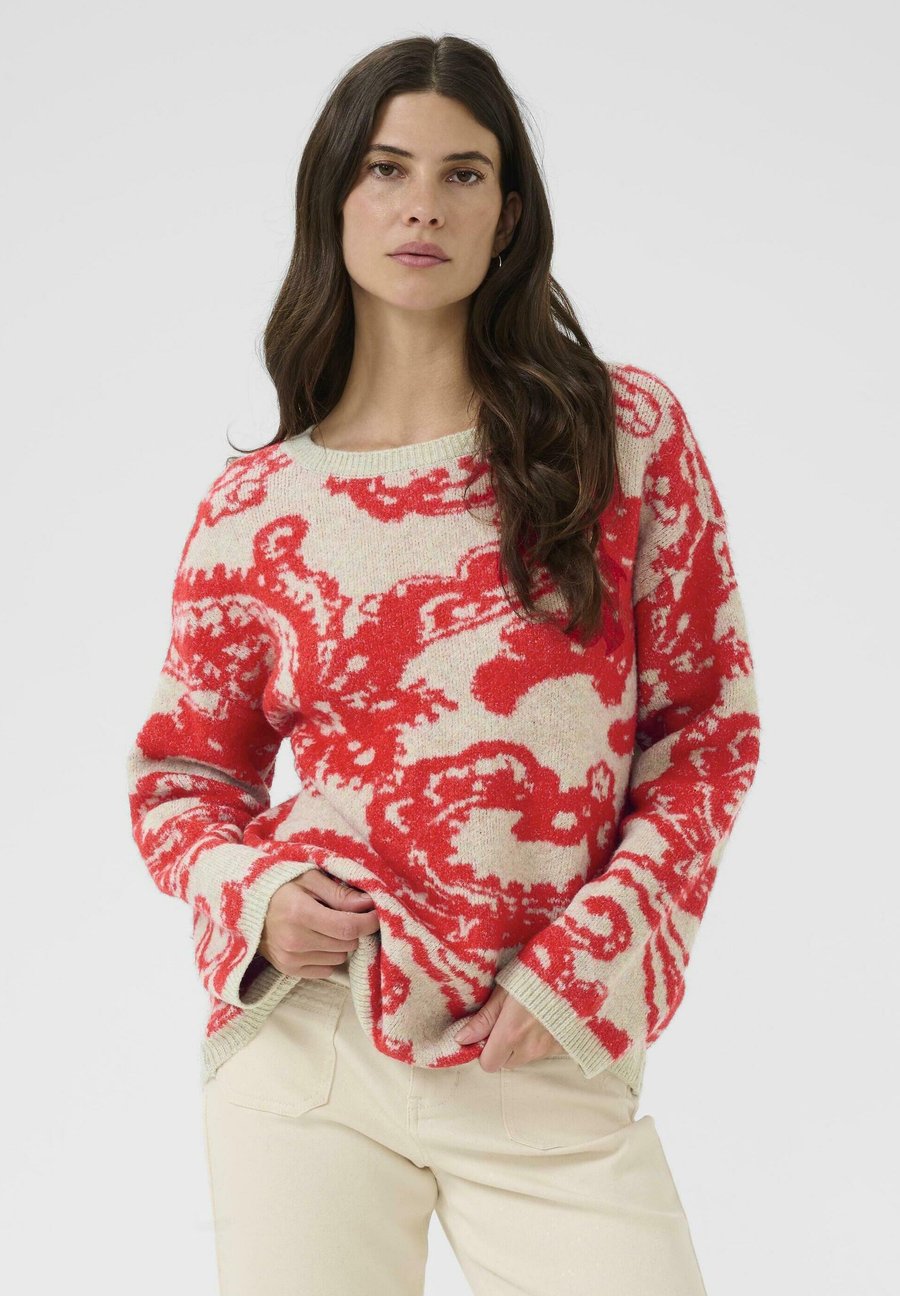 Джемпер Cream Jumper, Red Paisley/Red
Джемпер Cream Jumper, Red Paisley/Red