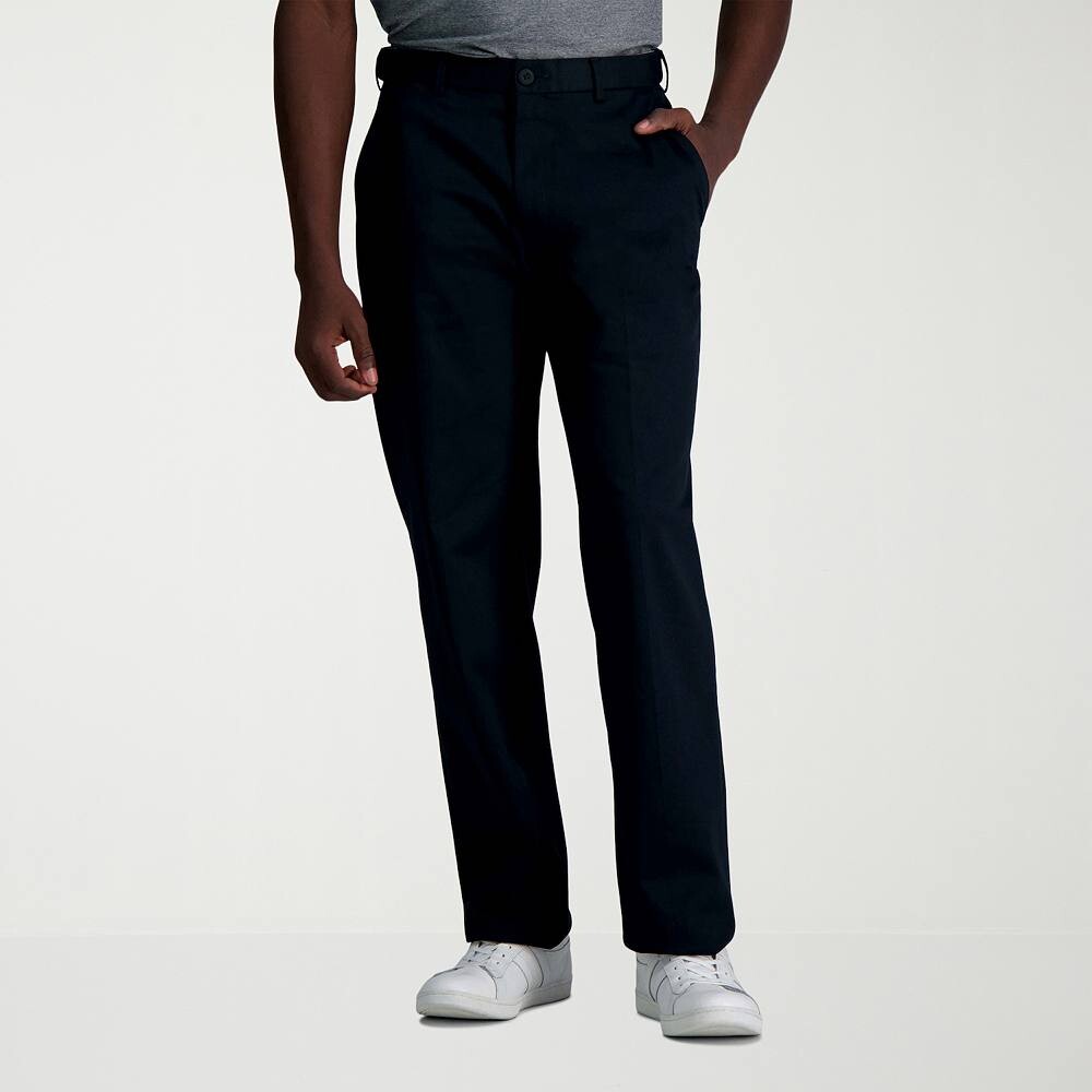 Мужские брюки Haggar Wrinkle Free Performance цвета хаки с плоской передней частью классического кроя, черный
Мужские брюки Haggar Wrinkle Free Performance цвета хаки с плоской передней частью классического кроя, черный