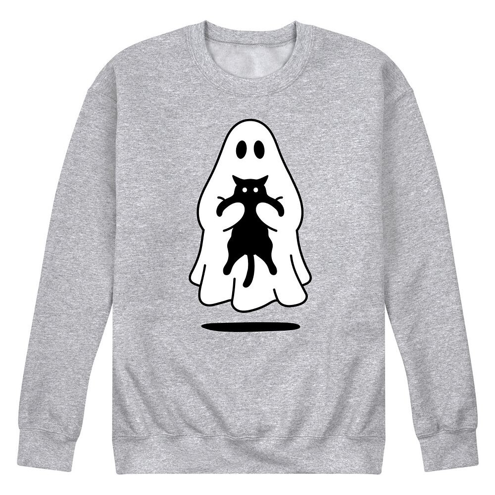 Мужской флисовый свитшот Ghost Holding Black Cat Licensed Character, цвет Heather Gray
Мужской флисовый свитшот Ghost Holding Black Cat Licensed Character, цвет Heather Gray