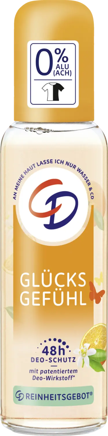 Дезодорант CD 48h Deodorant Zerstäuber Glücksgefühl
Дезодорант CD 48h Deodorant Zerstäuber Glücksgefühl